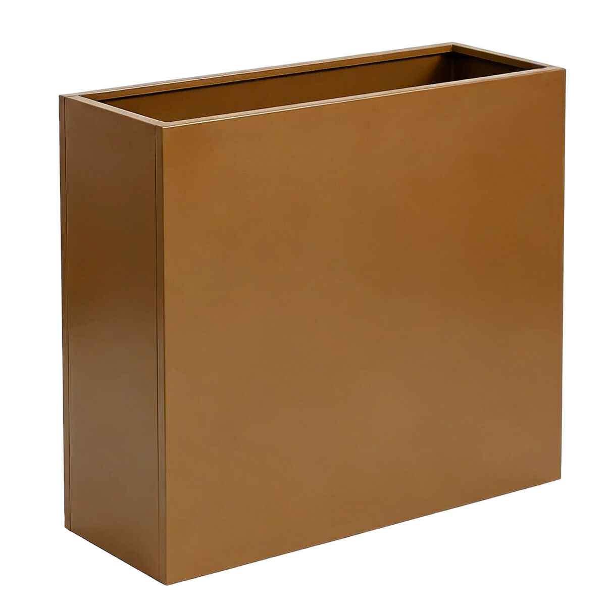 Jardinera vaargel 82x90x30 cm acero - marrón [casa.pro]