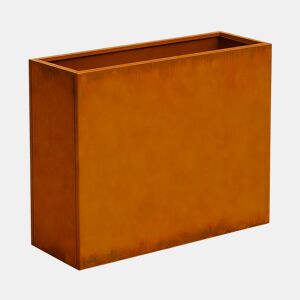 Vaso para plantas Vaargel aço corten 82x90x30 cm Ferrugem nobre casa.pro