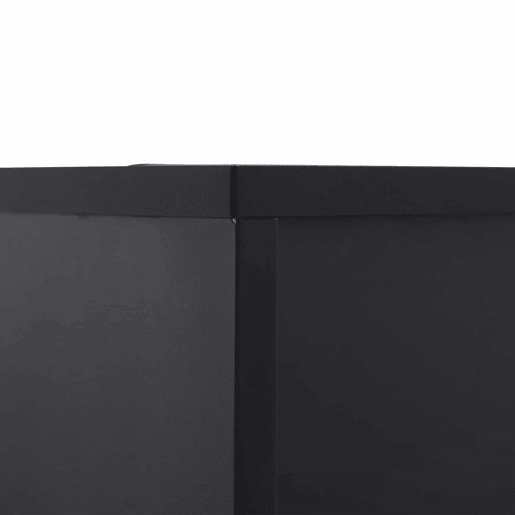 Vitrine preta de alto brilho - Vitrine com portas de vidro, iluminação LED, 3 prateleiras, para colecionáveis e perfumes - Preto Vitrine preta de alto brilho - Vitrine com portas de vidro, iluminação LED, 3 prateleiras, para colecionáveis e perfumes - Preto