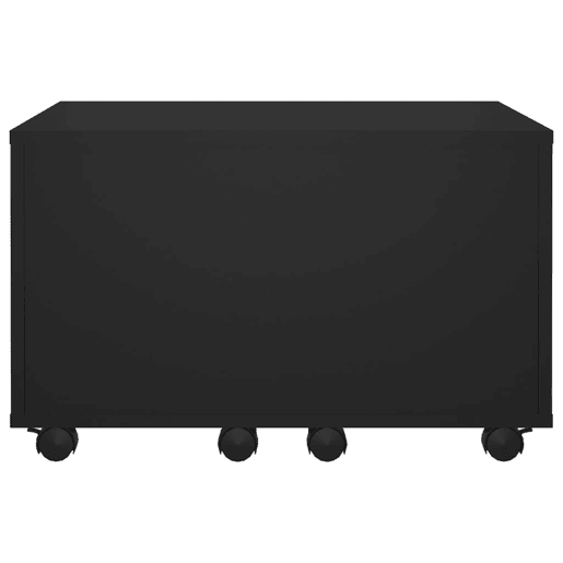Mesa de Centro, Mesa baixa, 60x60x38 cm derivados de madeira preto