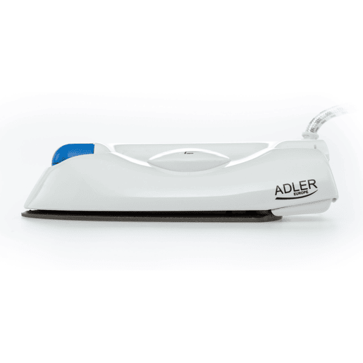 Adler AD5015 Ferro a Vapor de Viagem Base Inox, 700, Branco azul Adler AD5015 Ferro a Vapor de Viagem Base Inox, 700, Branco azul