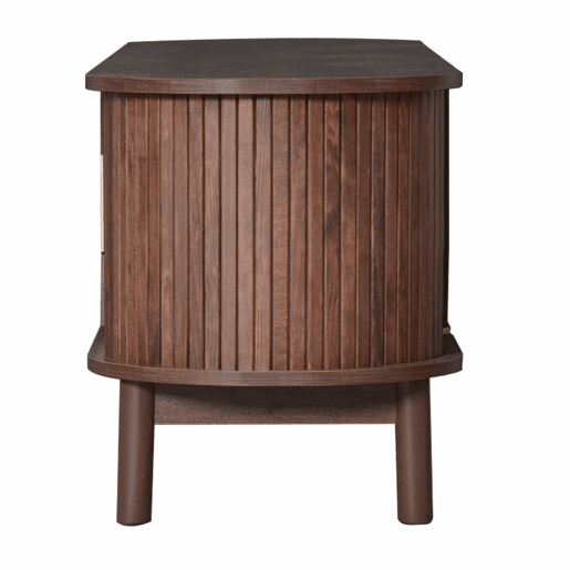 Móvel para TV 165x39,5x46 cm - Lowboard-TV-Schrank com porta deslizante e porta basculante - Castanho Móvel para TV 165x39,5x46 cm - Lowboard-TV-Schrank com porta deslizante e porta basculante - Castanho