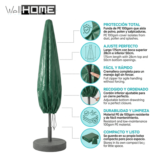 Capa para guarda-sol Well Home