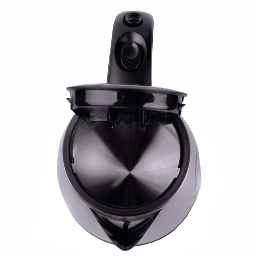 Adler AD1203 Jarro Eléctrica, 1,7 L, Chaleira Eléctrica, Aço Inoxidável sem BPA, Interior Iluminado, Sem Fios, Resistência Escondida, 1600, Prata