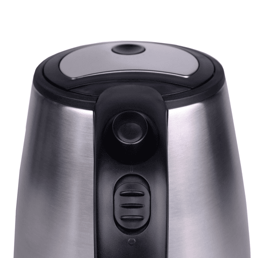Adler AD1203 Jarro Eléctrica, 1,7 L, Chaleira Eléctrica, Aço Inoxidável sem BPA, Interior Iluminado, Sem Fios, Resistência Escondida, 1600, Prata