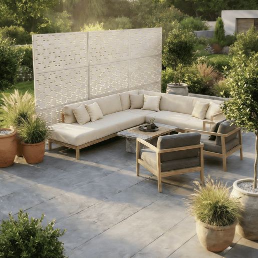 Parede divisória Basciano aço 180x120cm - Bege alho casa.pro Parede divisória Basciano aço 180x120cm - Bege alho casa.pro
