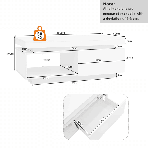 Conjunto de móveis para TV com alto brilho - Móvel para TV + mesa de sala, conjunto para parede da sala, móvel para TV com alto brilho, branco Conjunto de móveis para TV com alto brilho - Móvel para TV + mesa de sala, conjunto para parede da sala, móvel para TV com alto brilho, branco