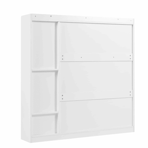 Sapateira inclinável 119x24x122 cm - 3 compartimentos, banco rebatÃvel, branco Sapateira inclinável 119x24x122 cm - 3 compartimentos, banco rebatÃvel, branco