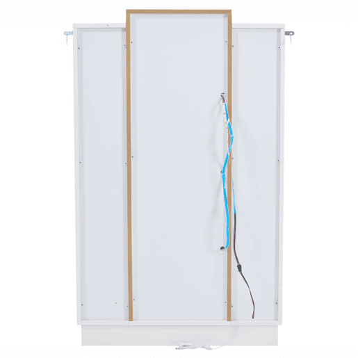Móvel de sala 74x40x120 cm - Vitrine com 3 portas, LED, prateleira de vidro e gaveta - Alto brilho Móvel de sala 74x40x120 cm - Vitrine com 3 portas, LED, prateleira de vidro e gaveta - Alto brilho