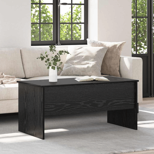 Mesa de Centro, Mesa baixa, Carvalho Preto 102 x 50,5 x 46,5 cm