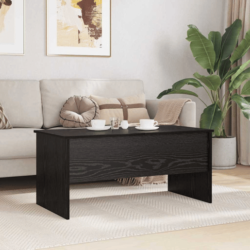 Mesa de Centro, Mesa baixa, Carvalho Preto 102 x 50,5 x 46,5 cm