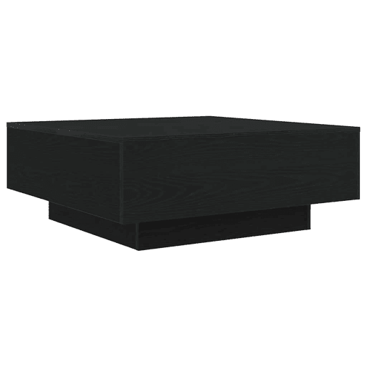 Mesa de Centro, Mesa baixa, Carvalho Preto 80 x 80 x 31 cm