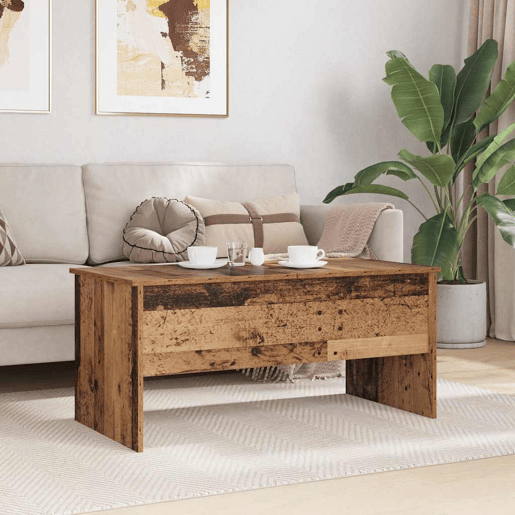 Mesa de Centro, Mesa baixa, Madeira Antiga 102 x 50,5 x 46,5 cm