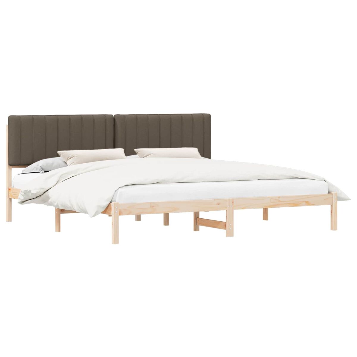 Estructura de cama matrimonial 205x205 Topo