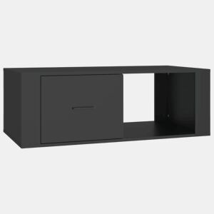 Mesa de Centro, Mesa baixa, 100x50,5x35 cm derivados de madeira preto