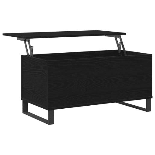 Mesa de Centro, Mesa baixa, Carvalho Preto 90 x 44,5 x 45 cm