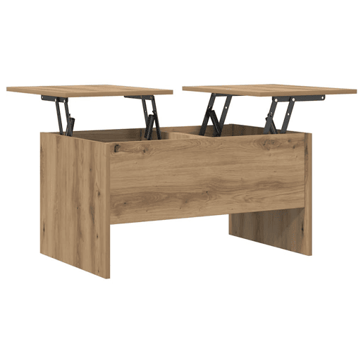 Mesa de Centro, Mesa baixa, Carvalho Artesanal 102 x 50,5 x 46,5 cm