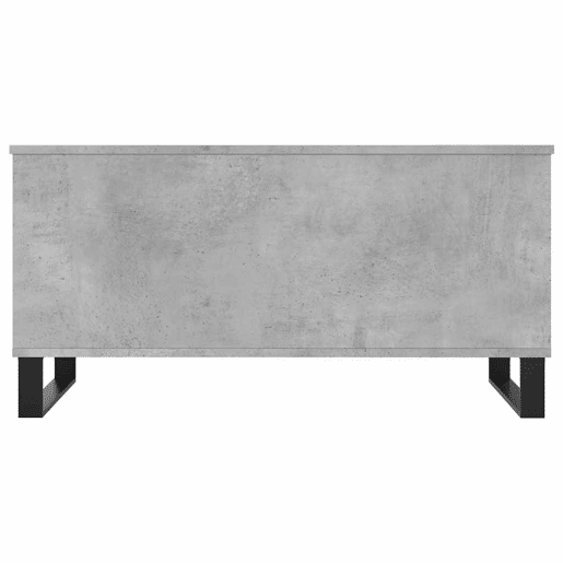 Mesa de Centro, Mesa baixa, 90x44,5x45 derivados de madeira cinzento cimento