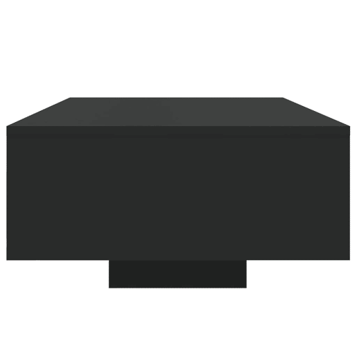 Mesa de Centro, Mesa baixa, com luzes LED 85x55x31 cm preto