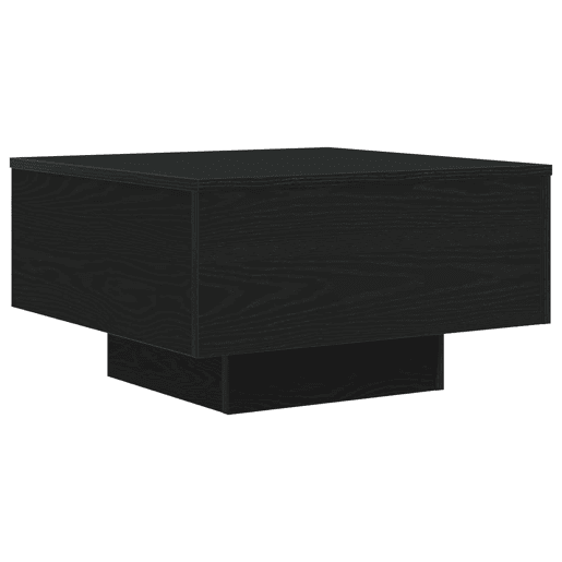 Mesa de Centro, Mesa baixa, Carvalho Preto 55 x 55 x 31 cm