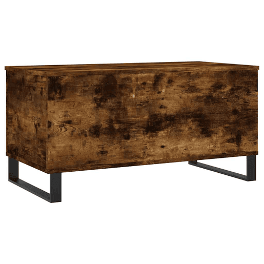 Mesa de Centro, Mesa baixa, 90x44,5x45 cm derivados madeira carvalho fumado