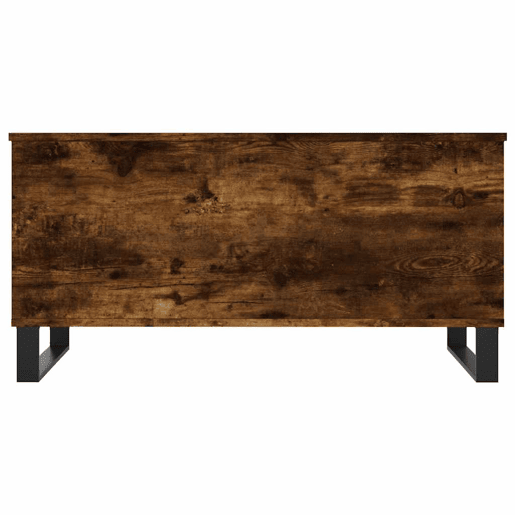 Mesa de Centro, Mesa baixa, 90x44,5x45 cm derivados madeira carvalho fumado