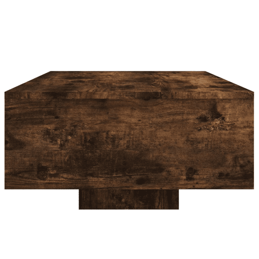 Mesa de Centro, Mesa baixa, com luzes LED 85x55x31 cm carvalho fumado