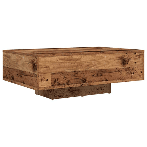 Mesa de Centro, Mesa baixa, Madeira antiga 85 x 55 x 31 cm