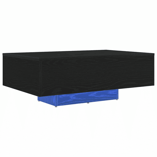 Mesa de Centro, Mesa baixa, Carvalho Preto 85 x 55 x 31 cm