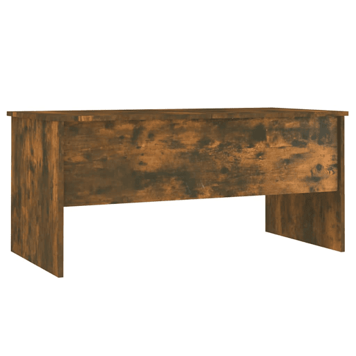 Mesa de Centro, Mesa baixa, 102x50,5x46,5 cm madeira processada carvalho fumado