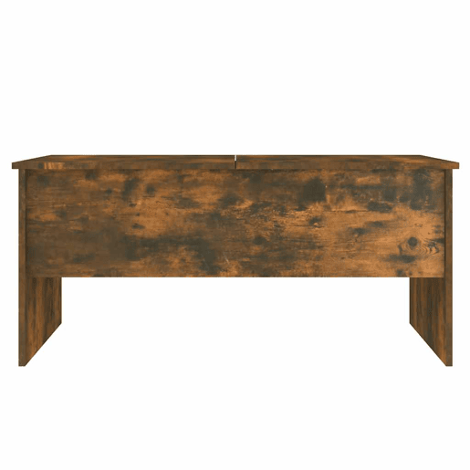 Mesa de Centro, Mesa baixa, 102x50,5x46,5 cm madeira processada carvalho fumado