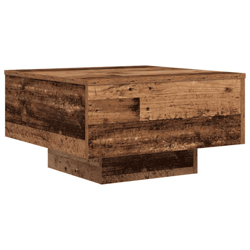 Mesa de Centro, Mesa baixa, Madeira antiga 55 x 55 x 31 cm