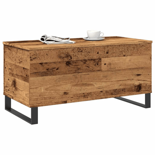 Mesa de Centro, Mesa baixa, 90x44,5x45 cm derivados de madeira madeira velha