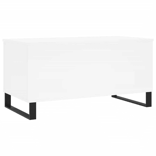Mesa de Centro, Mesa baixa, 90x44,5x45 cm derivados de madeira branco