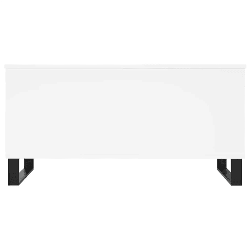 Mesa de Centro, Mesa baixa, 90x44,5x45 cm derivados de madeira branco