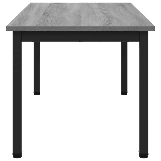 Mesa de Centro, Mesa baixa, Cinza Sonoma 100 x 50 x 45 cm Madeira processada