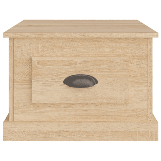 Mesa de Centro, Mesa baixa, 50x50x35 cm derivados de madeira carvalho sonoma