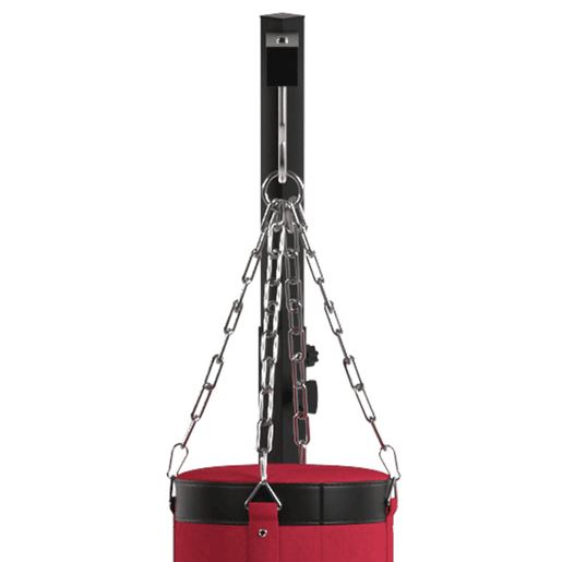 SPORTNOW Suporte para Saco de Boxe de Pé em Aço, Altura Ajustável 175u2013220 cm e 185u2013231 cm, Base Pesada e Saco de Lona para Treinos de MMA e Ginásio em Casa