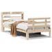 Estructura de cama individual para adultos 85x208 Estructura de cama individual para adultos 85x208 Blanco