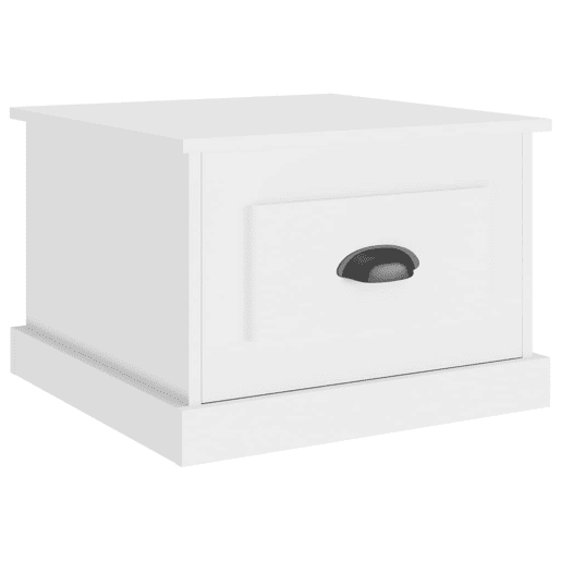 Mesa de Centro, Mesa baixa, 50x50x35 cm derivados madeira branco