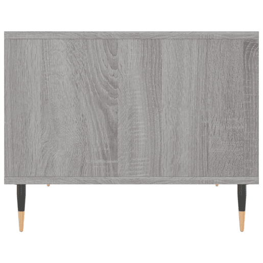 Mesa de Centro, Mesa baixa, 60x50x40 cm derivados de madeira cinzento sonoma