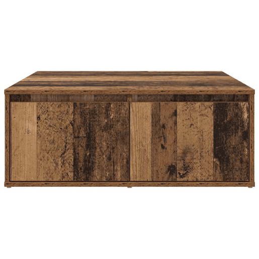 Mesa de Centro, Mesa baixa, com gaveta Madeira antiga 80 x 80 x 31 cm
