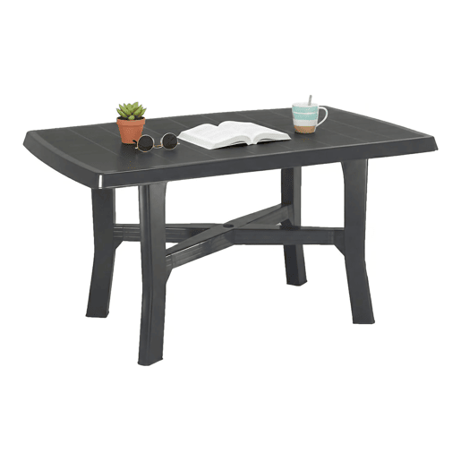 Mesa de Exterior 6 Lugares em Plástico