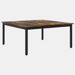 Mesa de Centro, Mesa baixa, Carvalho Fumê 100 x 100 x 45 cm