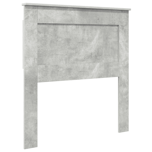 Estrutura de cama de solteiro para adultos com cabeceira Concreto 90 x 200 cm