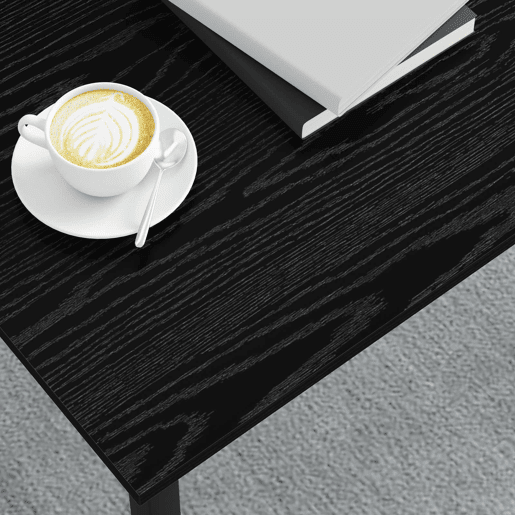 Mesa de Centro, Mesa baixa, Carvalho Preto 70 x 50 x 36 cm