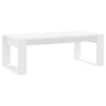 Mesa de Centro, Mesa baixa, 102x50x35 cm derivados de madeira branco