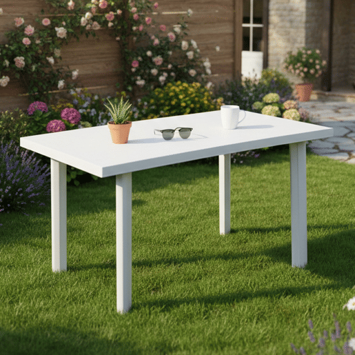 Mesa de Exterior 6 Lugares em Plástico