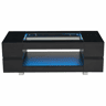 Mesa de centro LED - Tamanho padrão - Com controlo por aplicação Bluetooth, design sofisticado, para festas, escritórios, sala de estar - Preto
