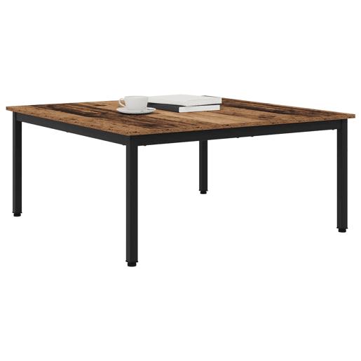 Mesa de Centro, Mesa baixa, Madeira antiga 100 x 100 x 45 cm